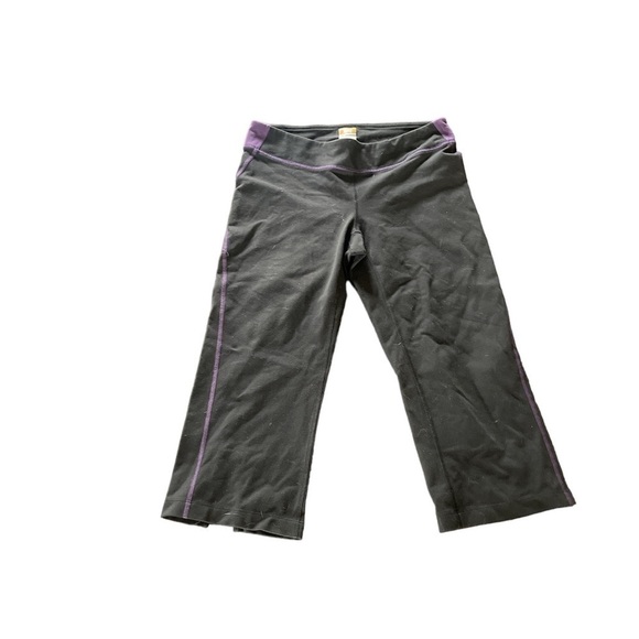 Lucy Pants - Lucy Black Cropped Leggings Women’s Small